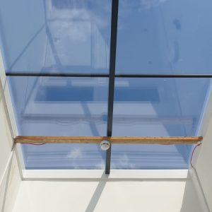Frameless skylight