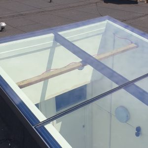 Frameless skylight