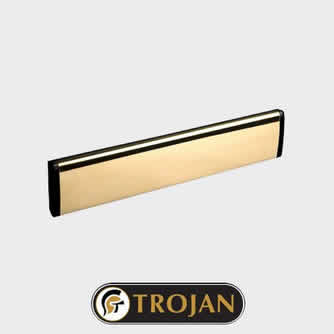 Trojan Letterplate Gold